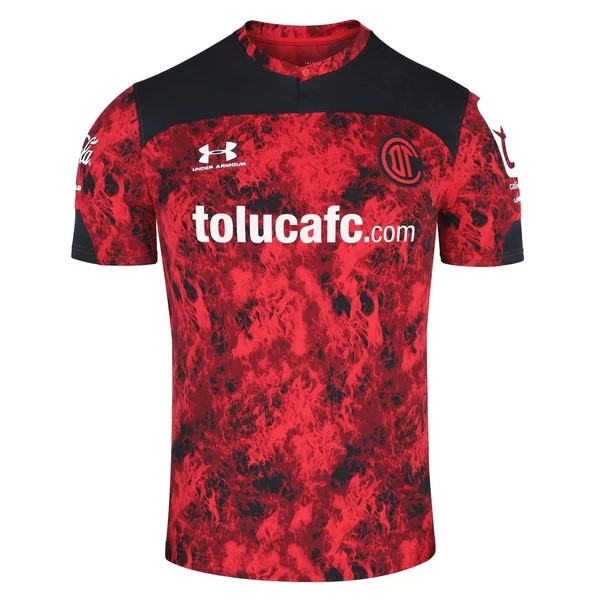 Thailandia Maglia Deportivo Toluca Prima 21/22 Rosso